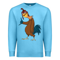 Ocean Blue Chicken Joe is a Vibe Premium Sweatshirt - linhVisuals