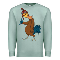 Seafoam Chicken Joe is a Vibe Premium Sweatshirt - linhVisuals