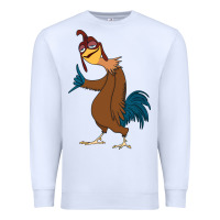 White Chicken Joe is a Vibe Premium Sweatshirt - linhVisuals