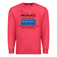 Cardinal funny anesthesia anesthesiologist crna nurse t shirt Premium Sweatshirt - linhVisuals