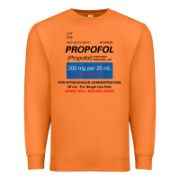 Carrot funny anesthesia anesthesiologist crna nurse t shirt Premium Sweatshirt - linhVisuals