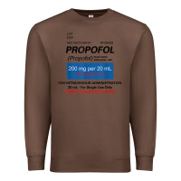 Chestnut funny anesthesia anesthesiologist crna nurse t shirt Premium Sweatshirt - linhVisuals