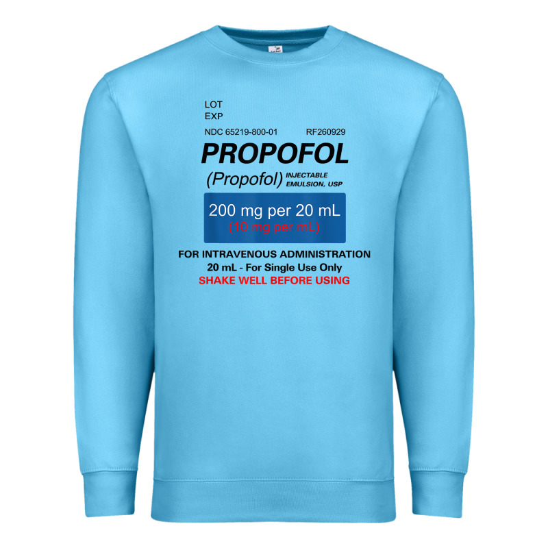 Funny Anesthesia Anesthesiologist Crna Nurse T Shirt Premium Sweatshirt by linhVisuals | Teevron