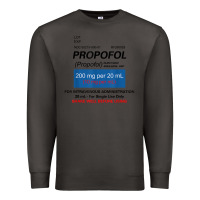 Smoke funny anesthesia anesthesiologist crna nurse t shirt Premium Sweatshirt - linhVisuals