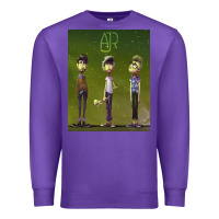 Purple ajr green Premium Sweatshirt - linhVisuals