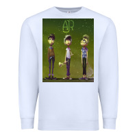 White ajr green Premium Sweatshirt - linhVisuals