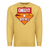 Antique Gold cheez it, game Premium Sweatshirt - linhVisuals