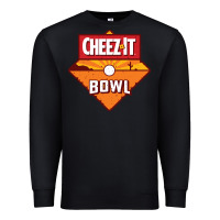 Black cheez it, game Premium Sweatshirt - linhVisuals