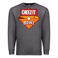 Charcoal Heather cheez it, game Premium Sweatshirt - linhVisuals