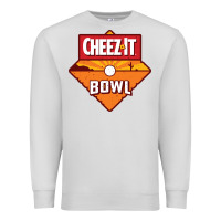 Dove Grey cheez it, game Premium Sweatshirt - linhVisuals