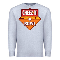 Heather Grey cheez it, game Premium Sweatshirt - linhVisuals