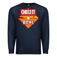 Navy cheez it, game Premium Sweatshirt - linhVisuals