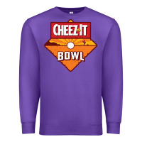 Purple cheez it, game Premium Sweatshirt - linhVisuals