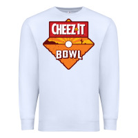White cheez it, game Premium Sweatshirt - linhVisuals