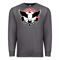 Charcoal Heather waterlooblackhawks Premium Sweatshirt - linhVisuals