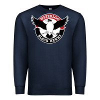Navy waterlooblackhawks Premium Sweatshirt - linhVisuals