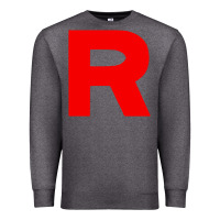 Charcoal Heather team rocket Premium Sweatshirt - linhVisuals