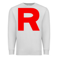 Dove Grey team rocket Premium Sweatshirt - linhVisuals