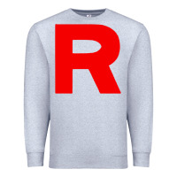 Heather Grey team rocket Premium Sweatshirt - linhVisuals