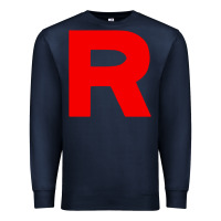Navy team rocket Premium Sweatshirt - linhVisuals