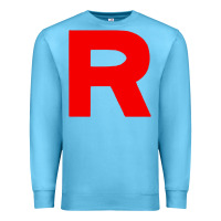 Ocean Blue team rocket Premium Sweatshirt - linhVisuals
