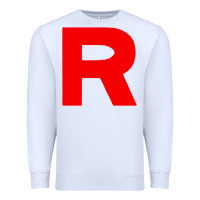White team rocket Premium Sweatshirt - linhVisuals