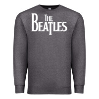Charcoal Heather the beatels Premium Sweatshirt - linhVisuals