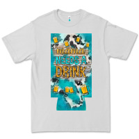 Mama Needs A Drink Slim Can Cooler Mother's Day Premium Tee | Teevron