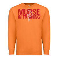 Carrot funny male nurse murse in training t shirt Premium Sweatshirt - linhVisuals