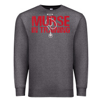 Charcoal Heather funny male nurse murse in training t shirt Premium Sweatshirt - linhVisuals
