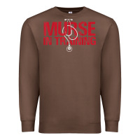 Chestnut funny male nurse murse in training t shirt Premium Sweatshirt - linhVisuals