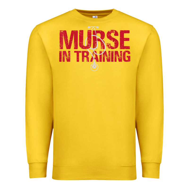 Funny Male Nurse Murse In Training T Shirt Premium Sweatshirt by linhVisuals | Teevron