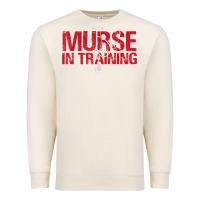 Sandshell funny male nurse murse in training t shirt Premium Sweatshirt - linhVisuals