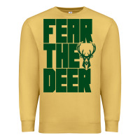 Antique Gold bucks basket ball Premium Sweatshirt - linhVisuals