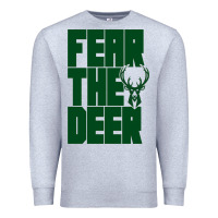 Heather Grey bucks basket ball Premium Sweatshirt - linhVisuals