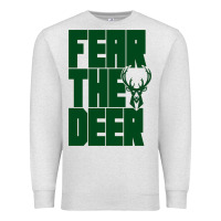 Oatmeal Heather bucks basket ball Premium Sweatshirt - linhVisuals