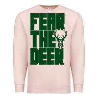 Pale Pink bucks basket ball Premium Sweatshirt - linhVisuals