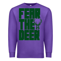 Purple bucks basket ball Premium Sweatshirt - linhVisuals
