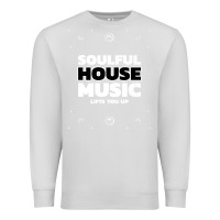 Dove Grey soulful house music deep house edm premium t shirt Premium Sweatshirt - linhVisuals