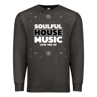 Smoke soulful house music deep house edm premium t shirt Premium Sweatshirt - linhVisuals