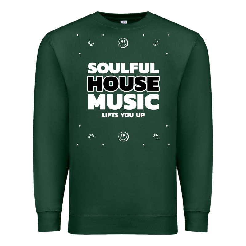 Soulful House Music Deep House Edm Premium T Shirt Premium Sweatshirt by linhVisuals | Teevron