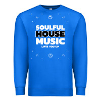 True Royal soulful house music deep house edm premium t shirt Premium Sweatshirt - linhVisuals
