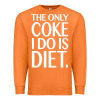 Carrot the only coke i do is diet Premium Sweatshirt - linhVisuals