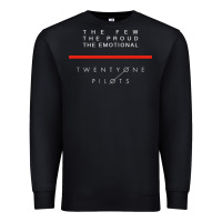 Black the pew the proud the emotional Premium Sweatshirt - linhVisuals