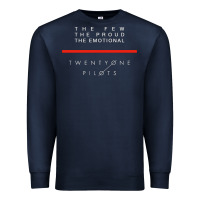 Navy the pew the proud the emotional Premium Sweatshirt - linhVisuals
