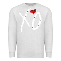 Oatmeal Heather xo  (3) Premium Sweatshirt - linhVisuals