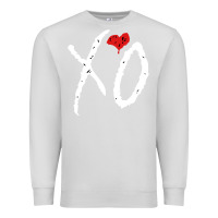 Dove Grey xo Premium Sweatshirt - linhVisuals