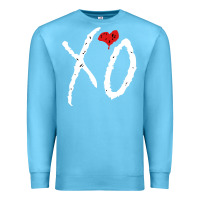 Ocean Blue xo Premium Sweatshirt - linhVisuals