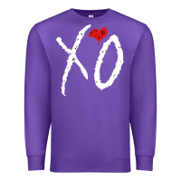 Purple xo Premium Sweatshirt - linhVisuals
