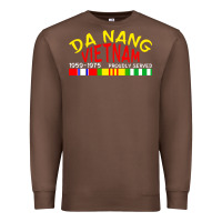 Chestnut da nang vietnam war veteran military Premium Sweatshirt - linhVisuals